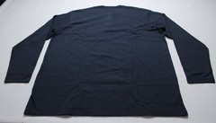 Duluth Trading Co Men’s Longtail T Long Sleeve Henley T-Shirt DH3 Navy Large NWT