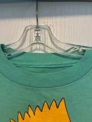 VTG Bart Simpson T Shirt 1990 Original L RARE Light Blue Single Stitch GROSS MAN