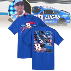 Vtg Kyle Busch Lucas Oil No 8 Racing Tribute Graphic T Shirt S-5XL