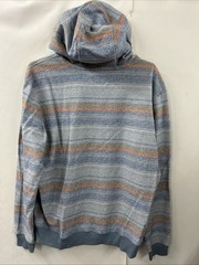 Vintage Hang Ten Hoodie Mens Medium Stripe Pullover Retro Kangaroo pocket Y2K 90