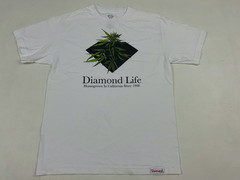 Men’s Diamond Supply Co Logo Men Graphic White T Shirt Size M