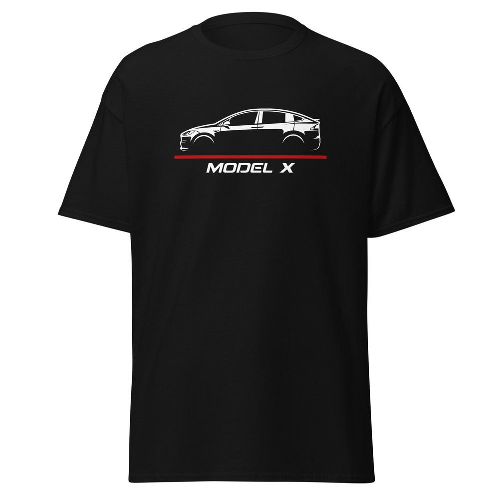 Model X Electric Falcon Wing Performance Utility Truck Graphic Tee T-Shirt Gift