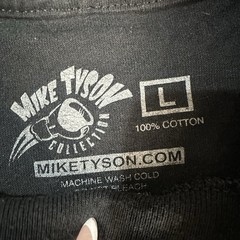 Mike Tyson Rolling Pigeon Long Sleeve Boxing Shirt Size Large