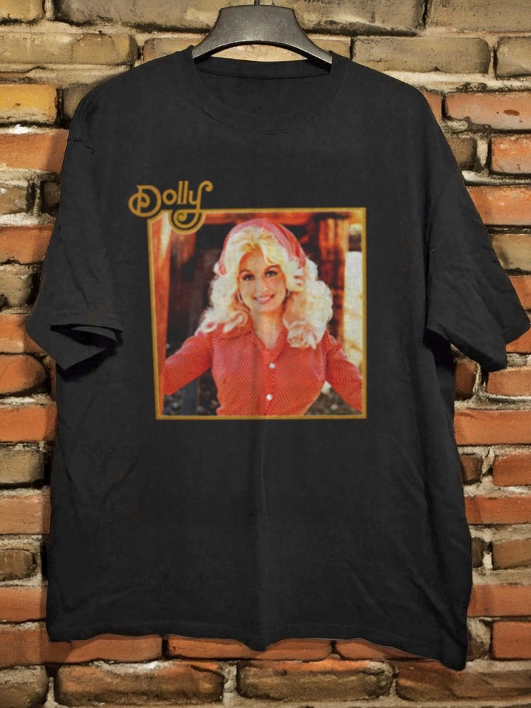 Dolly Parton New Unisex Black Cotton T-Shirt