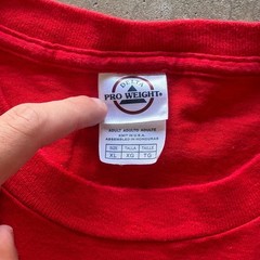 Vintage Delta Pro Weight Chicago Fire Soccer Polskie Orly Red Graphic T-Shirt XL