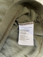 American Eagle Men’s Green Logo Graphic T-Shirt Size M Casual