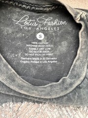 Lotus Fashion Los Angeles Cowboy Boots & Glory Acid Wash Graphic Tee
