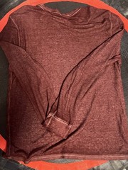 STAR WARS Darth Vader Fifth Sun Day Of The Dead Maroon Thermal Waffle Knit,Large