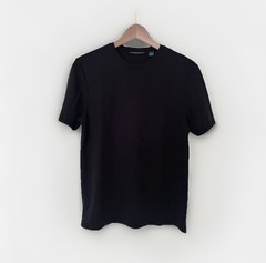 Perry Ellis Men’s Black Crew Neck T-Shirt Set of 2 Size Small, Basic Classic