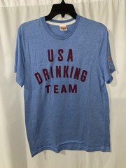 Homage USA Drinking Team T Shirt Medium