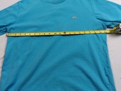 Joe Marlin Embroidered Logo T Shirt Baby Blue M