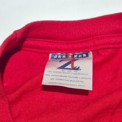 Ronald Reagan President USA Flag Red T-Shirt Men’s Size XL Presidential
