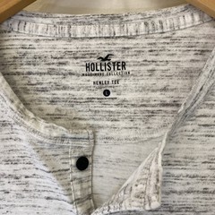 Hollister Must Have Collection Henley Tee Mens Short Sleeve T-Shirt Large (L)