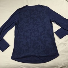 Under Armour Men’s Threadborne Long Sleeve Shirt Fitted Blue Long Sleeve Size XL