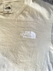 The North Face Men’s Cotton Knit Graphic Logo Crewneck T-Shirt White Size L