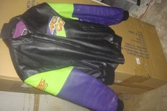 Vintage Arctic Cat Men’s OEM XL Leather jacket shelf#HS9