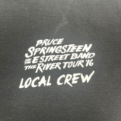 Bruce Springsteen And The E Street Band The River Tour 16 Local Crew T-Shirt XL
