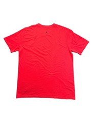 🔥 Nike Air Jordan Wings Logo T Shirt Mens Large Red Jumpman Graphic Tee