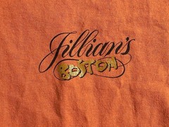 VINTAGE Jillian’s Boston Billiards Mao Tse Tung Quote Shirt Men’s L Orange 90s