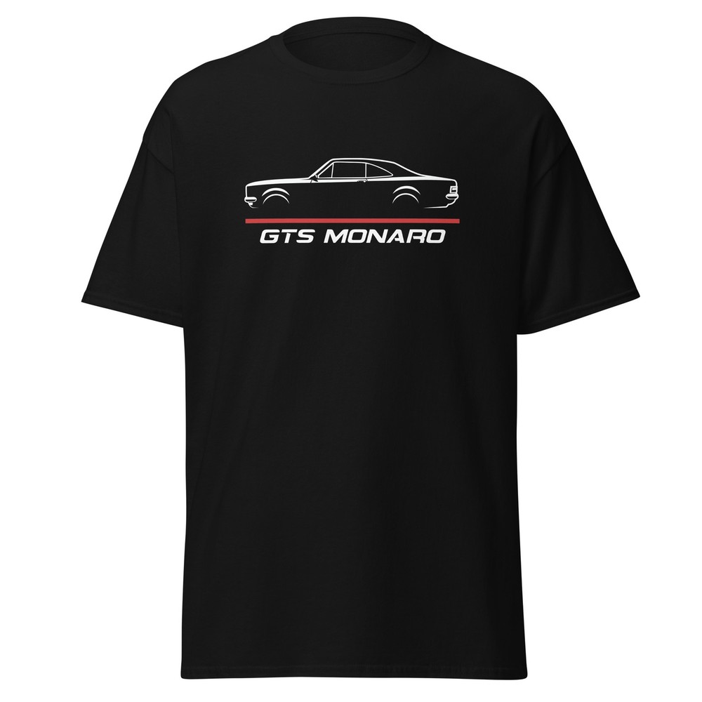 GTS Monaro Classic Aussie Muscle V8 Custom Shop Graphic Tee T-Shirt Gift