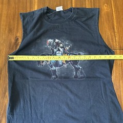 Vintage Delta 1/81 Armor Warlords Sleeveless Shirt Large