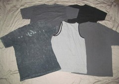 Zoo York Nobility American Rag db dunbrooke Men’s L Large Lot 5 pc T shirts