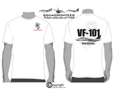 VF-101 Grim Reapers F-14 Tomcat Squadron T-Shirt D2 – USN Licensed Product