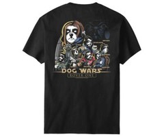 Star Wars Rogue Rover One Big Dog Tee Shirt Black XL 5X 6X Vader Jyn 100% Cotton
