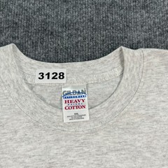 Vintage Y2K Warning Area 51 Alien UFO Shirt 2XL 26×30 Heathered Gray