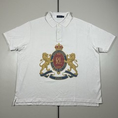 Polo Ralph Lauren Polo Shirt Men’s Size 2XB Crest Logo RL Lion Big Pony Preppy