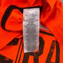 Fox Racing x KTM T-Shirt Mens M Orange MX FoxTech Motocross Motorcycle