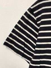 PHIGVEL MAKERS Co. Military Striped T-Shirt Size L Black/White