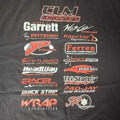 Main Gear PC Computers Men’s Cotton Crew Neck CLM Motorsports Racing Tee XL