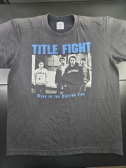 2010s Title Fight Head In The Ceiling Fan Band T-Shirt, Faded, Sz XL (23×28″)