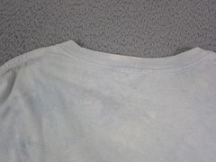 Vintage The Mountain Shirt Mens Extra Large XL Blue White Wolf USA Made Tie Dye