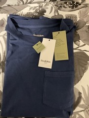 🌻 Mens Goodfellow & Co Crew Neck Short Sleeve T-Shirt Size XL Navy 🆕