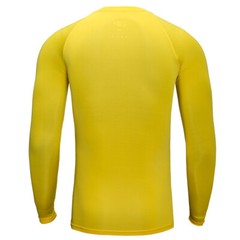 Men Thin Long Sleeve Underwear Johns Winter Sport Basic Crew Tops Shirt No Plush