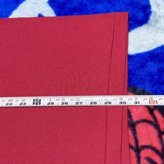 Vintage 1990s Fruit of the Loom Single Stitch Red Blank T-Shirt Size XL