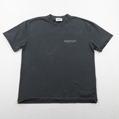 ESSENTIALS Shirt Mens Medium Black Fear Of God FOG Short Sleeve Skate Streetwear