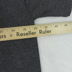 Hanes Shirts Mens Medium Grey Short Sleeve Cotton Blend Set Of 4