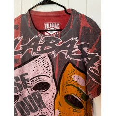 VALABASAS “LAUGH NOW” VINTAGE DATE RED NWT TEE Men’s S