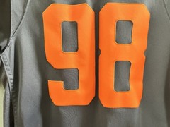 Men’s Size Small Limited Edition Smokey Gray My All TN Vols Nike Football Jersey