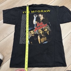 Tim McGraw 2010 Tour T-Shirt Small Alstyle Vintage Country Music Tee