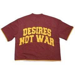 BRAND NEW ALL SIZES – Bottega Desires War Tee Red T-Shirt