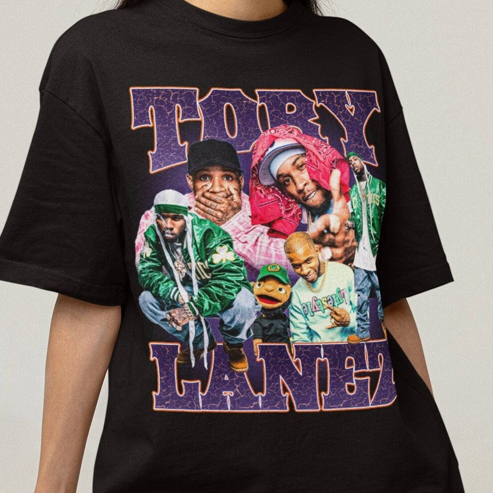Tory Lanez T-Shirt Tory Lanez 90s Graphic T-Shirt Vintage Rap Hip Hop Streetwear