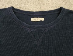 Goodthreads Henley Pullover Shirt Men’s XXLT Blue Long Sleeve Thermal Cotton