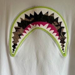 Eternity BC/AD S/S Camo Shark mouth T-SHIRT Green Multicolor white size 2XL