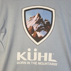 KÜHL Men’s Mountain T-Shirt, a casual graphic tee 100% Wildfibre XXL