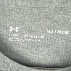 NEW Under Armour Freedom T-Shirt Mens Medium Grey American Flag Patriotic Tee