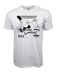 90s SIMPS0NS A HEARTWARMING SHOW TV GUIDE T SHIRT OFFICIAL ITEM